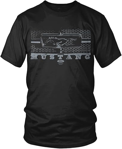 Amdesco Ford Mustang Grill, camiseta oficial Ford