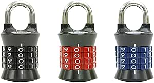 Master Lock Locker Lock Set Your Own Combination Padlock, 3 Pack ...