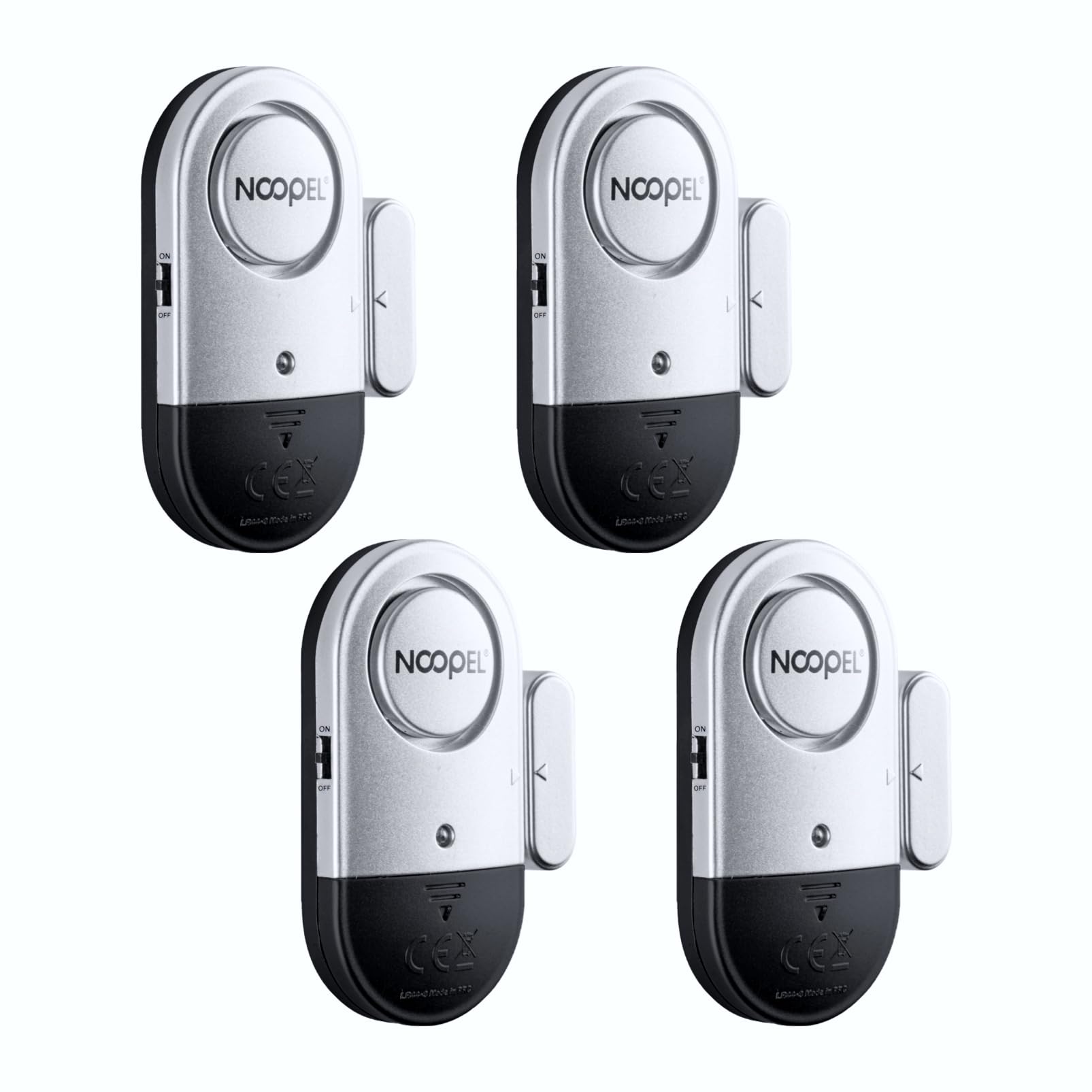Door Alarms for Kids Safety 120dB Window Alarms for Home Security | 120dB Open Alert,Pool Safety Guard,Door Window Sensor,Hotel Apartment Use,Garage RV Fit,Easy Stick Install