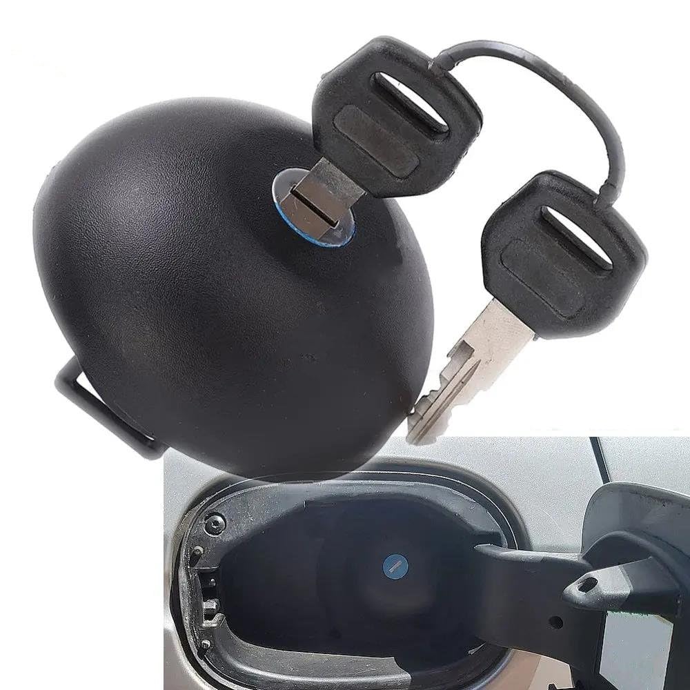 Tappi for serbatoio carburante auto 7701471227 7701471585 for Opel Movano 1999 2000 2001-2008 2009 2010 Coperchio serbatoio carburante con serratura e 2 chiavi Tappo di riempimento carburante