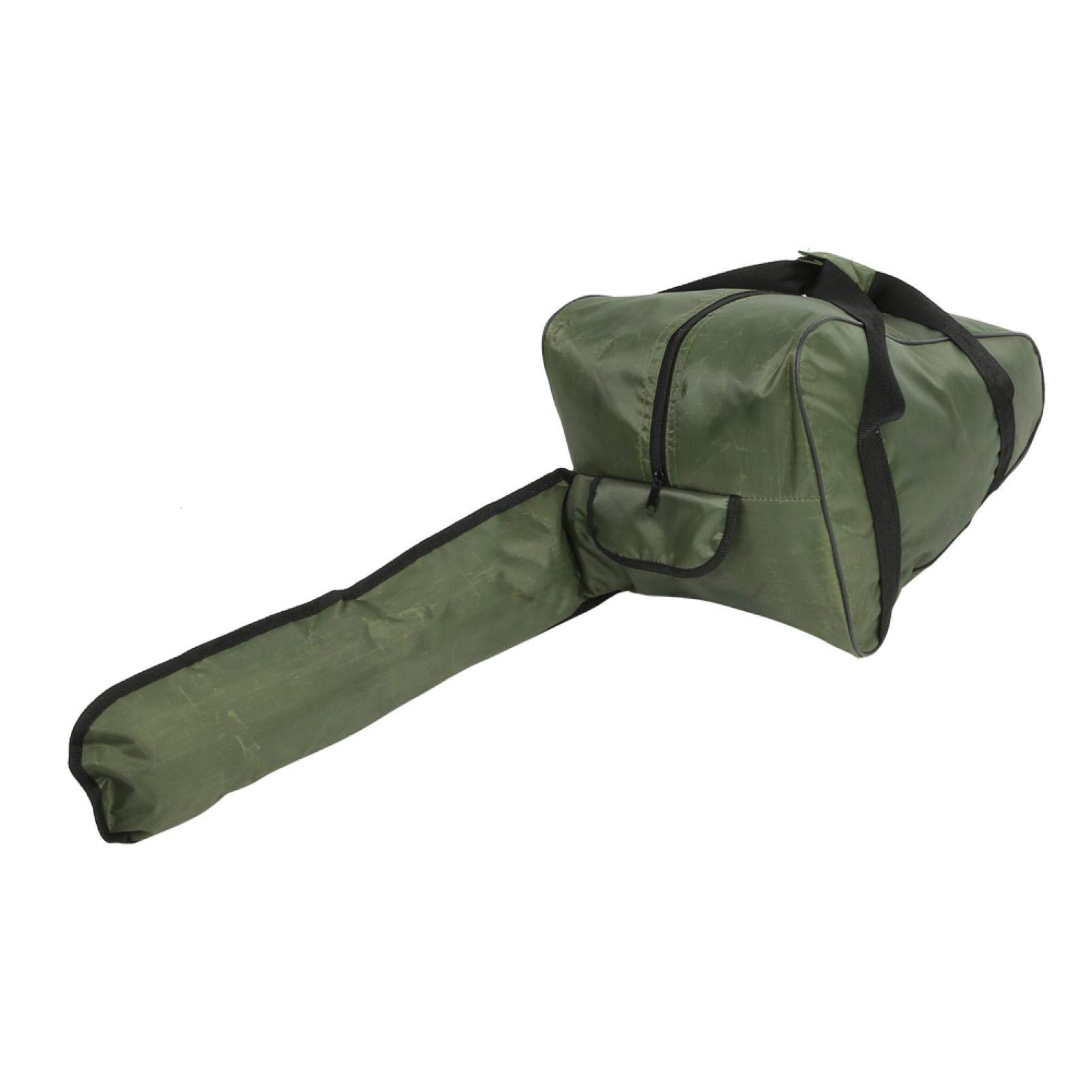 Oumefar Chainsaw Bag Chainsaw Tool Bag Orange Chainsaw Storage Bag Chainsaw Carrying Bag Heavy-Duty Waterproof Oxford Cloth Portable Bag for Lumberjack (Green)