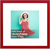 Vista 43 de KINLINK Marco de Fotos 11x14 Natural, Marco de Madera Maciza 11x14 con Plexiglás Acrílico para Fotos 5x7/8x10 Con Paspartú, Exhibición de Mesa