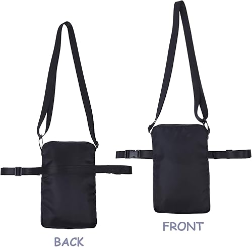 Miniatura 2 de Soporte para bolsa de catéter, soporte para bolsa de nefrostomía con cremallera y correa ajustable, seguro y discreto para usuarios de urostomía y