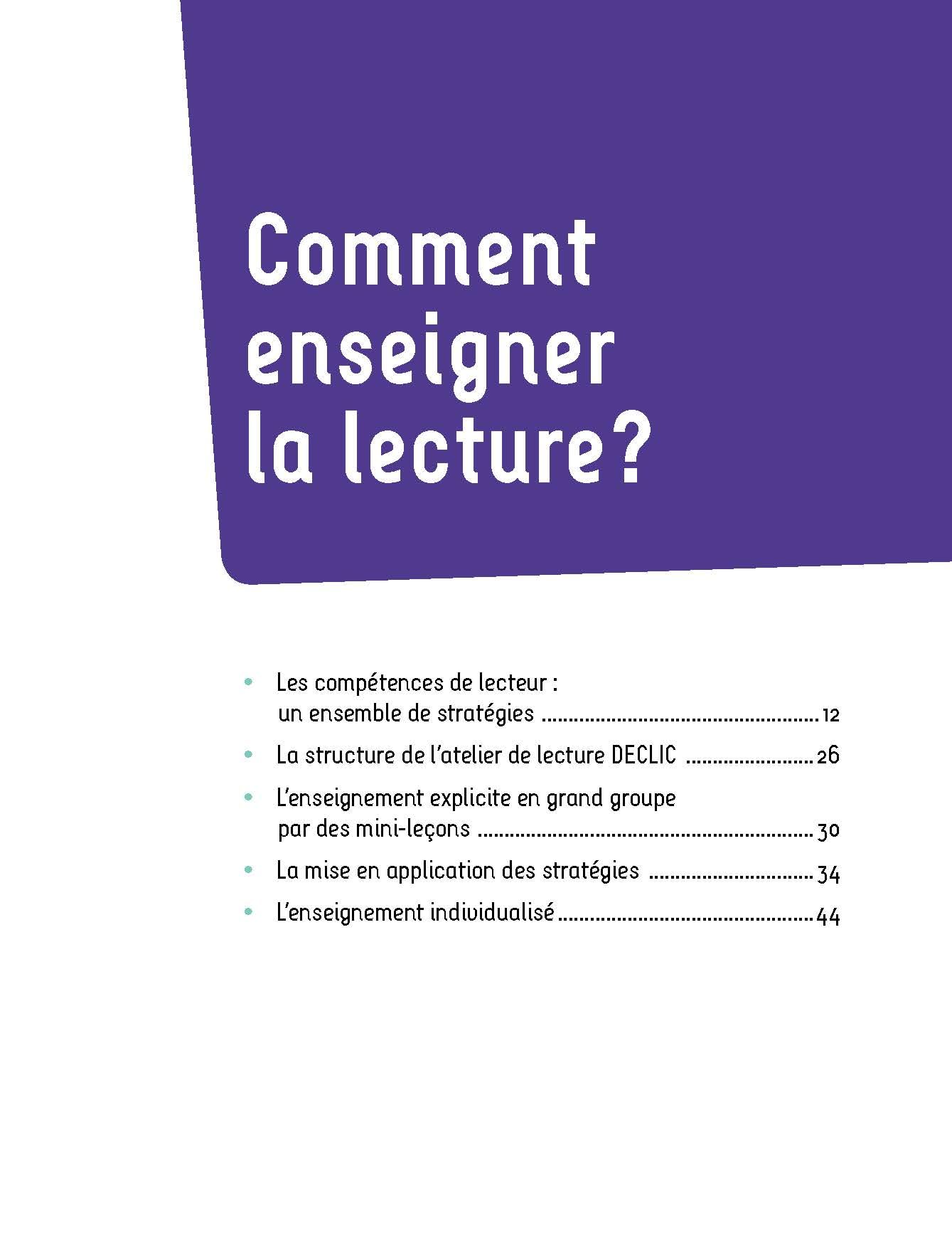 L'atelier de lecture DECLIC - CE2-CM1-CM2 (+ ressources numériques)