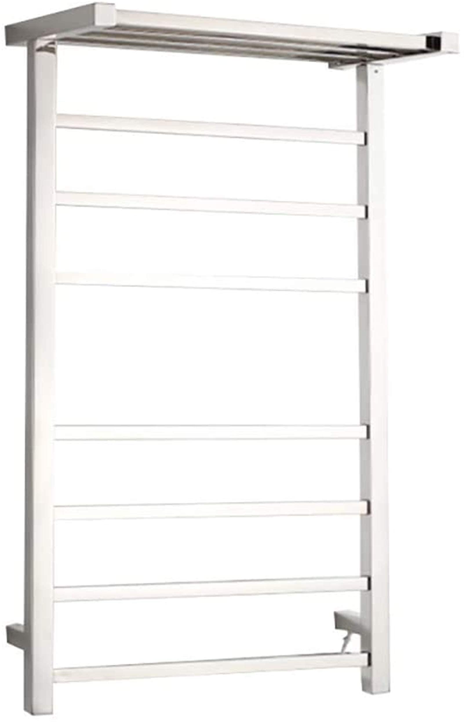 HAPPLiGNLY Heated Towel Rail Rails Bathroom Towel Warmer, Wall Mounted Towel  Warmer, Electric Towel Rack, Thermostatic Towel Heater, Let You Not Feel  The Wet and Cold of Towel (Color : Hardwi :