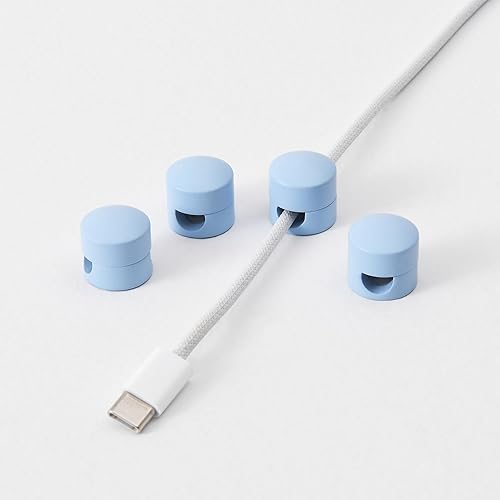 Miniatura 20 de Clips para cables, gestión de cables de latón de alta calidad para el hogar, la oficina y el automóvil, organizador multiusos para cables, diseño