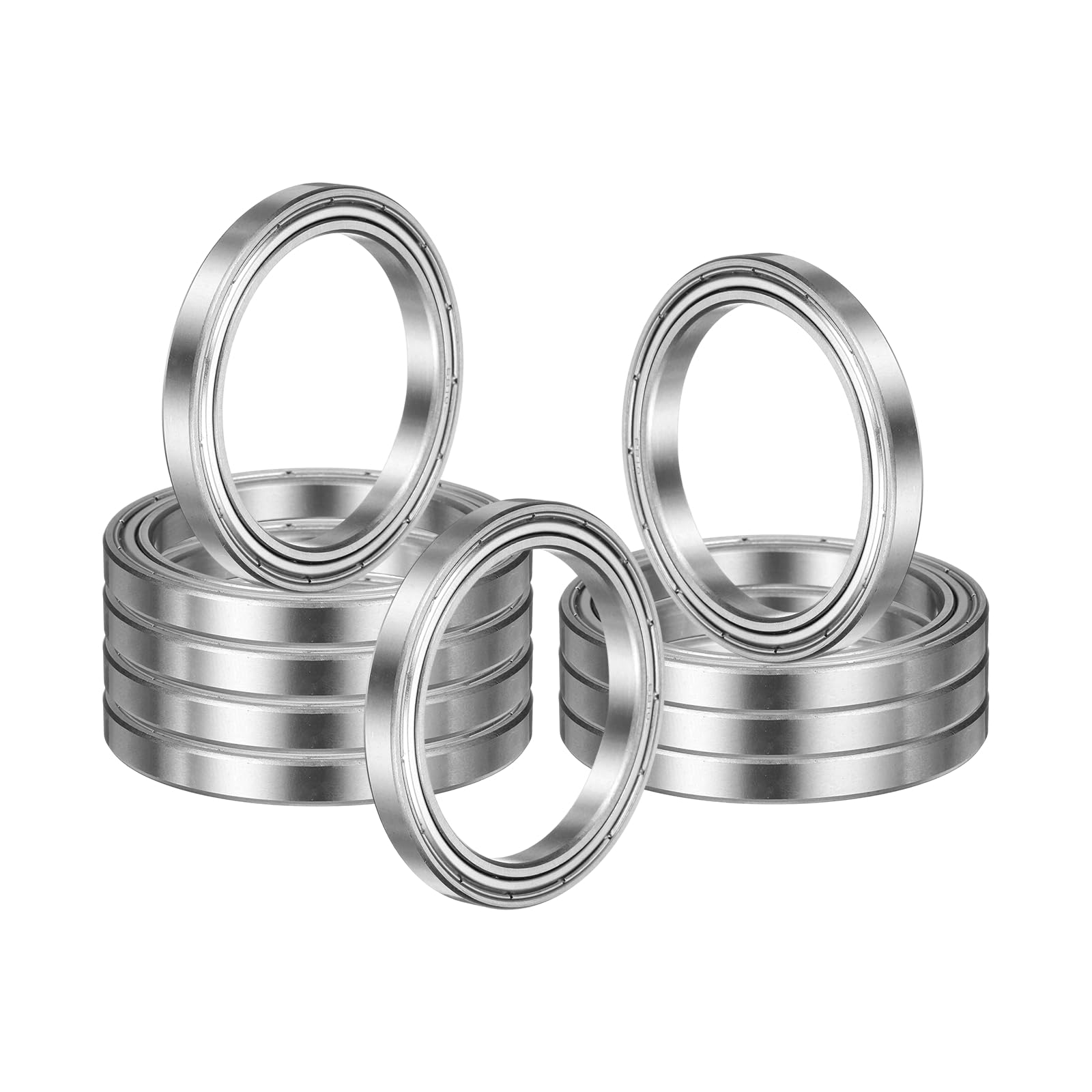 QUARKZMAN 10 Pezzi 6810ZZ Cuscinetti A Sfere A Gola Profonda, 50 x 65 x 7mm Acciaio Cromato Doppio Schermo Cuscinetto Per Motore Elettrico, Elettrodomestici, Macchinari Industriali (ABEC5)