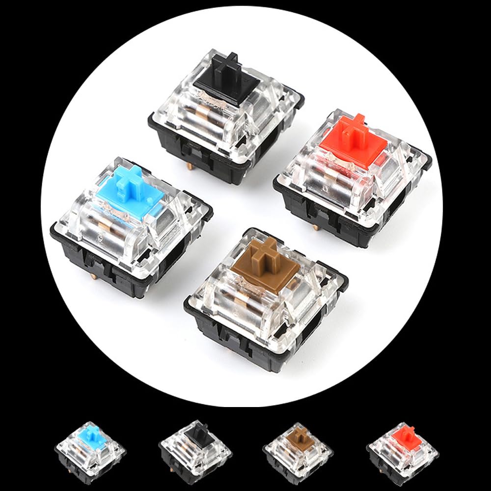 Amazon | メカニカルキーボード用キースイッチ 5個入り、for