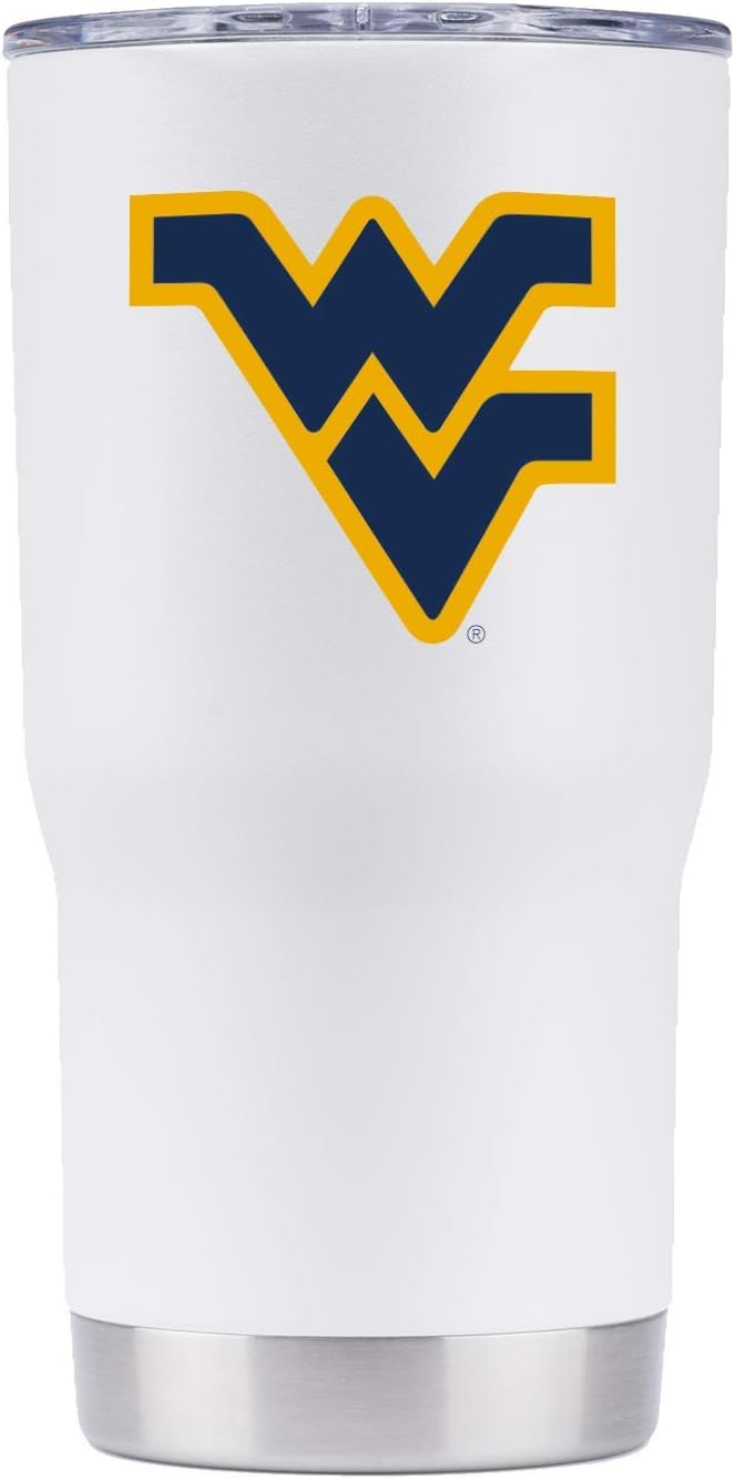 Gametime Sidekicks West Virginia 20oz White Tumbler