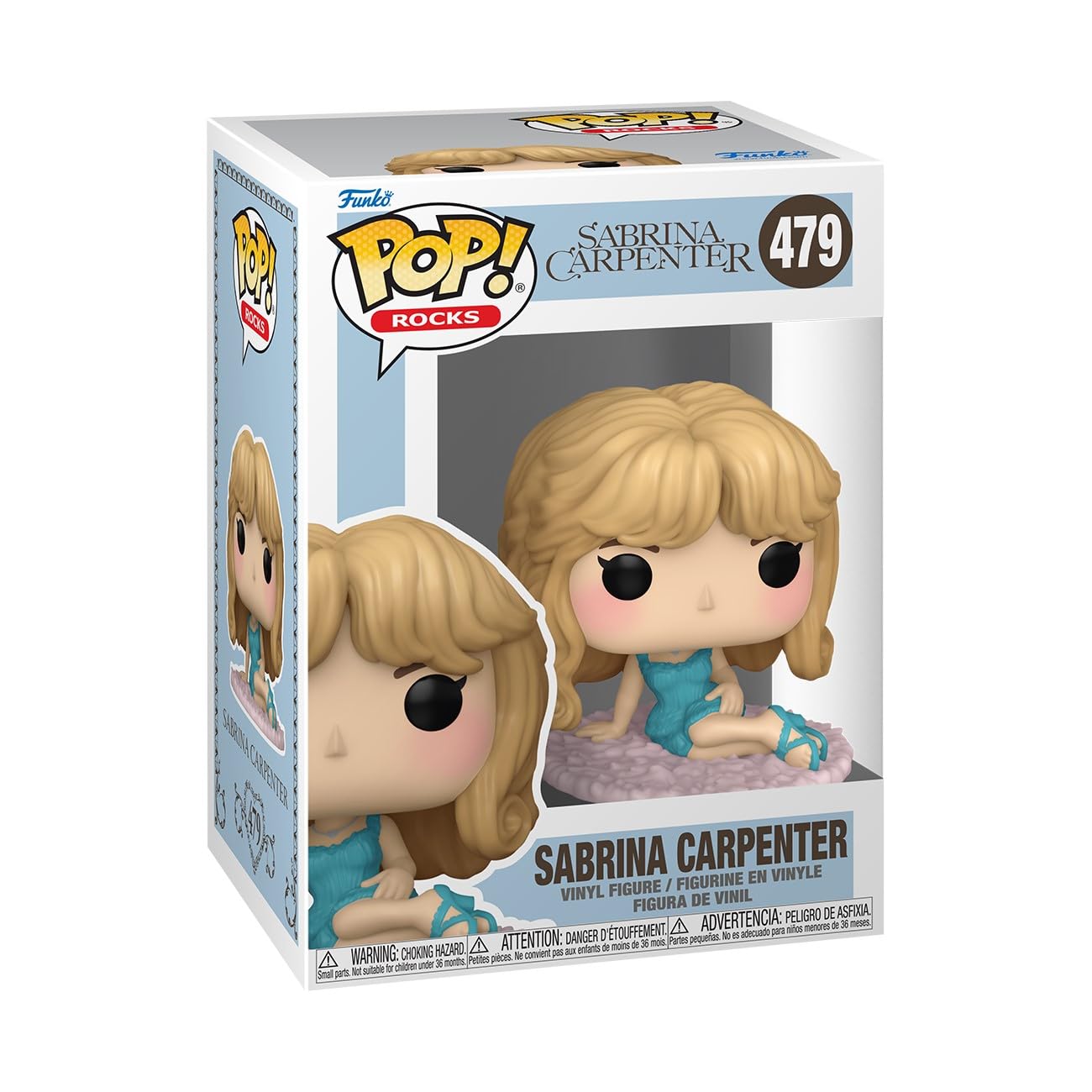 Funko Pop Rocks: Sabrina Carpenter - (Night Gown) - Collectable Vinyl Figure - Gift Idea - Official Merchandise - Toys for Kids & Adults - Music Fans - Model Figure for Collectors and Display