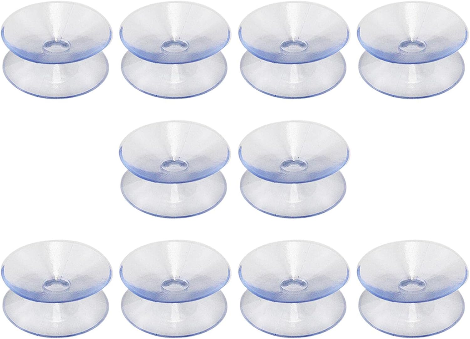 10Pcs Double Sided Suction Cups,Non-Slip Silicone Suction Cups for ...