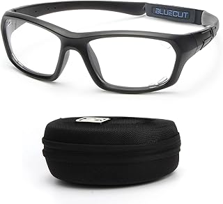BLUE CUT Sports Protection Goggles, Photochromic Lenses Safety Glasses for Basketball, Pickleball Indoor Outdoor Sports