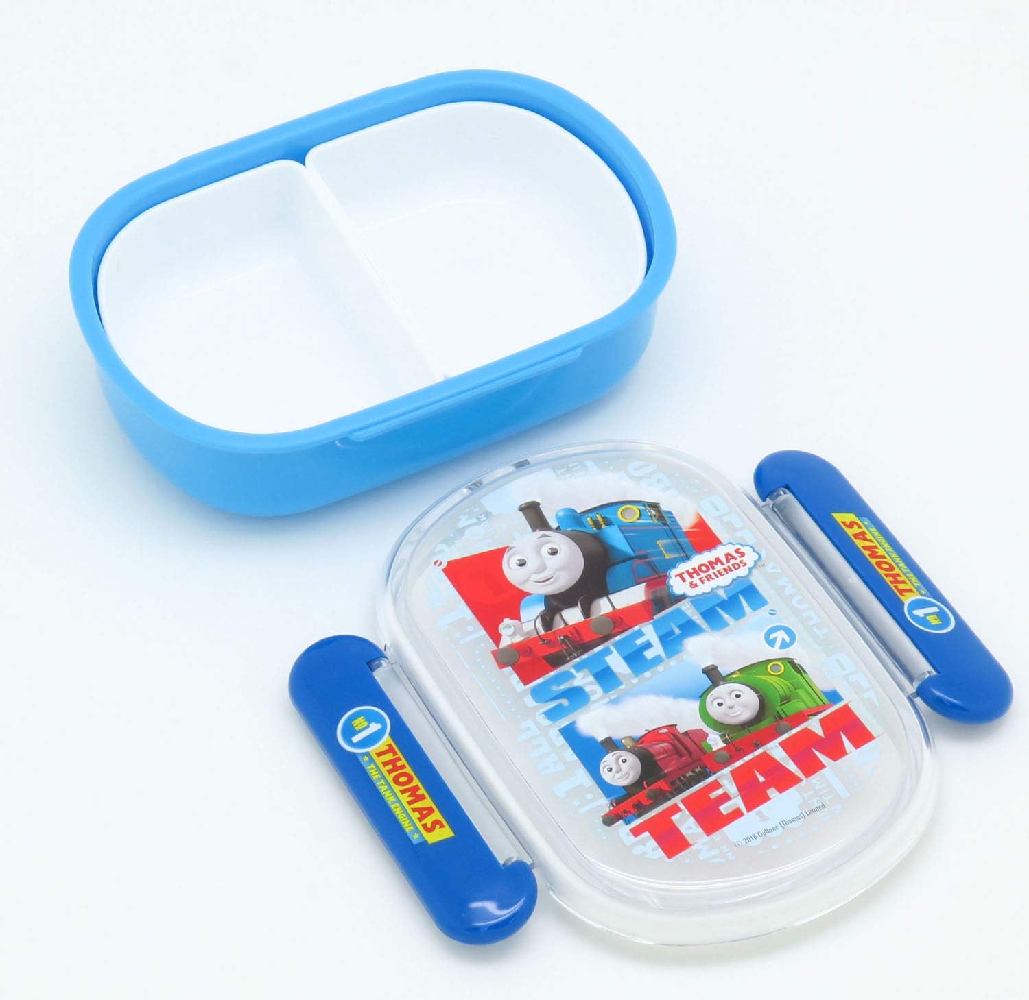 Thomas and Friends Bento (Lunch) Box from Japan with 2 Compartments. 270 ml (9.13 fl oz) by OSK