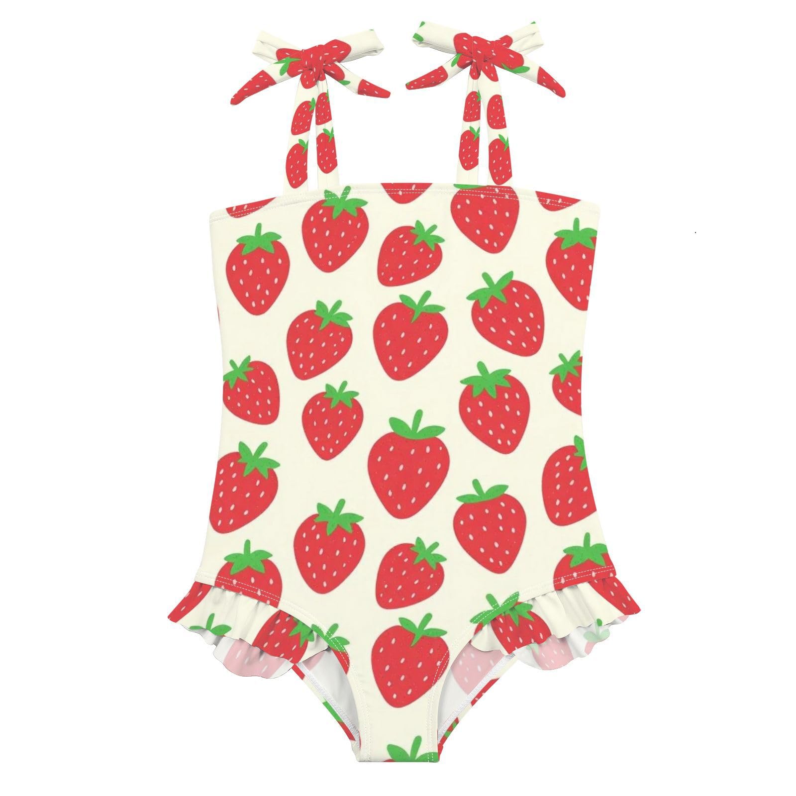FRODOTGV Costume da bagno intero da ragazza ad asciugatura rapida, costume da bagno estivo da spiaggia per bambine