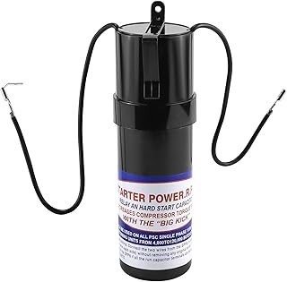 MIFLUS SPP6 Hard Start Capacitor/SPP6 Hard Start Kit for Air Conditioner,Increases Starting Torque 500% from 4,000 BTU Win...