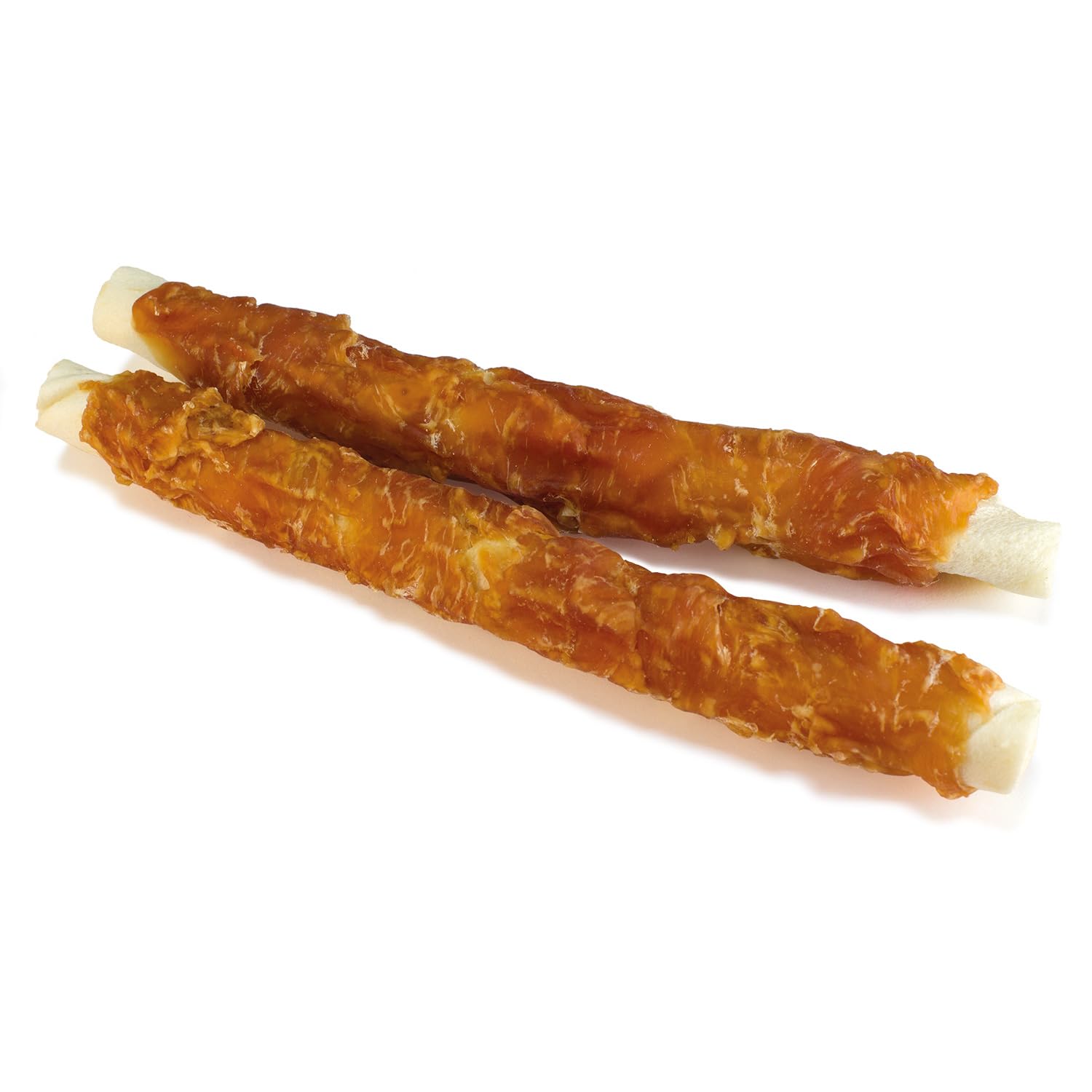 ARQUIVET Pack 12 unità - Twist con pollo 24 cm / 1 Kg - Snack 100% naturali per cani - prelibatezze per cani - Prodotto leggero - Molto ricco di sostanze nutritive