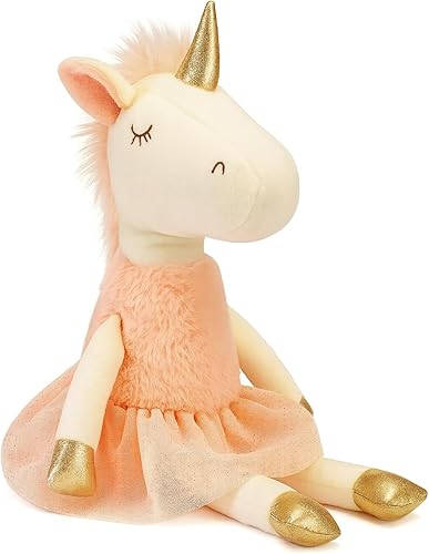 Unicornio de peluche de bailarina, unicornio de peluche, regalos de unicornios y muñeca para recitales de baile y bailarinas