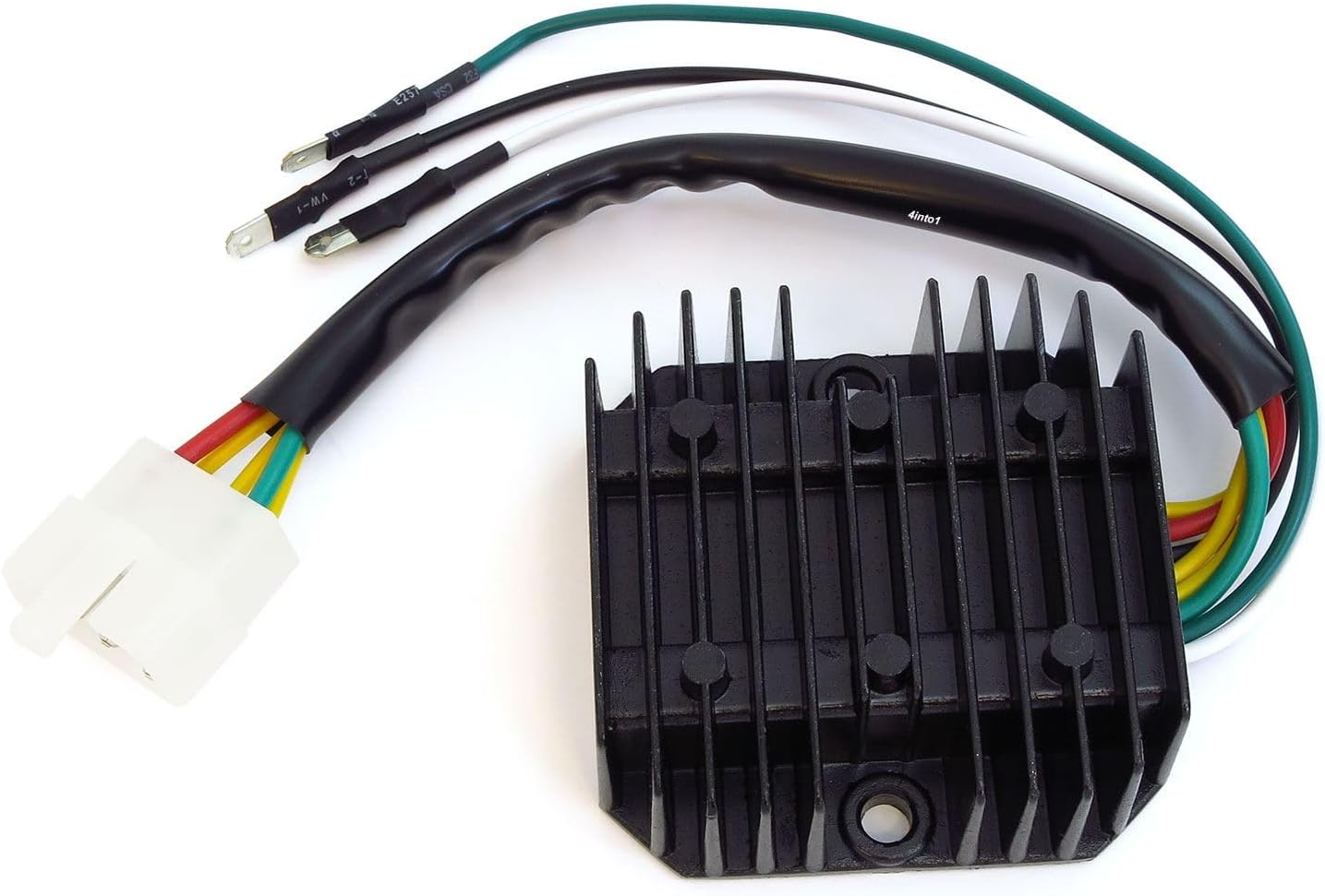 Regulator Rectifier Combo - Fits Honda CB350F CB400F CB500 CB550 CB750 1969-1978 - Works w/Lead Acid, Gel + Lithium