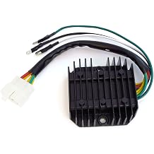 Regulator Rectifier Combo - Fits Honda CB350F CB400F CB500 CB550 CB750 1969-1978 - Works w/Lead Acid, Gel + Lithium