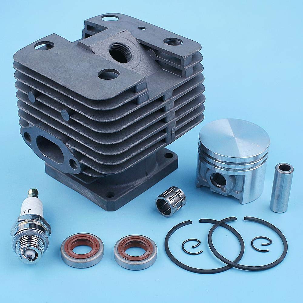 Kit de Sello de Aceite de cigüeñal y pistón de Cilindro de 40 mm, Compatible con desbrozadoras FT250, HT250, FS250, FS250R, FS202, FS120 y FS200.