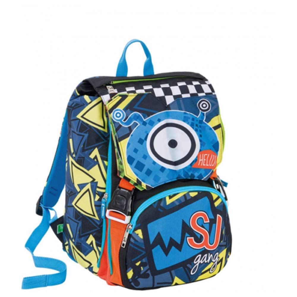 Zaino Seven Advanced School Pack Seven Sj Boy Face Zaino