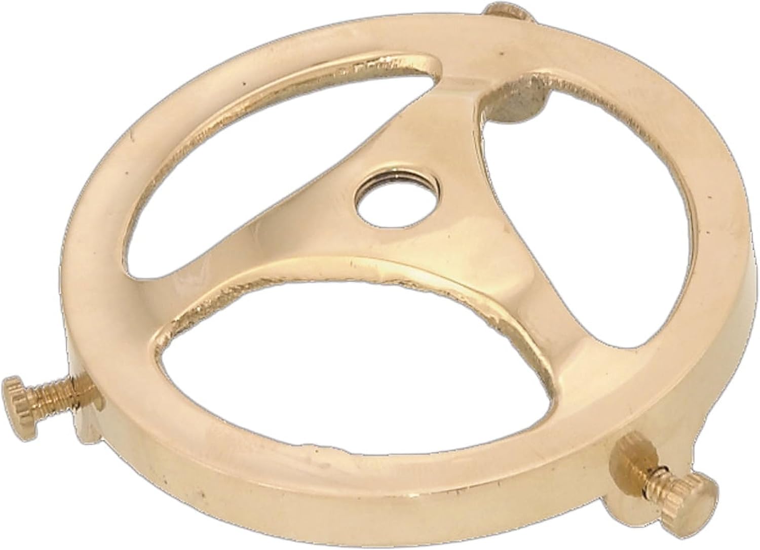 B&P Lamp® 3 1/4" Fitter, Cast Brass Shade Holder, Unfinished Brass