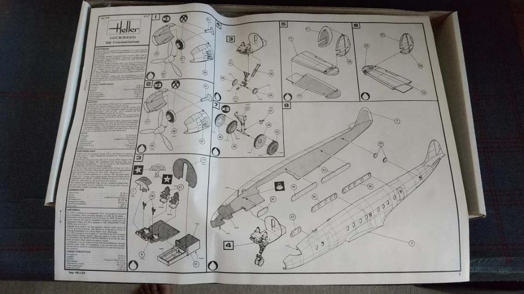 Amazon.co.jp: エレール 1/72 ロッキード L-749コンステレーション  