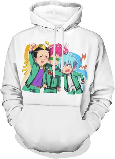 Amazon.co.jp: [MOXIE5] パーカー メンズ 燃堂力 斉木楠雄のΨ難 海藤瞬