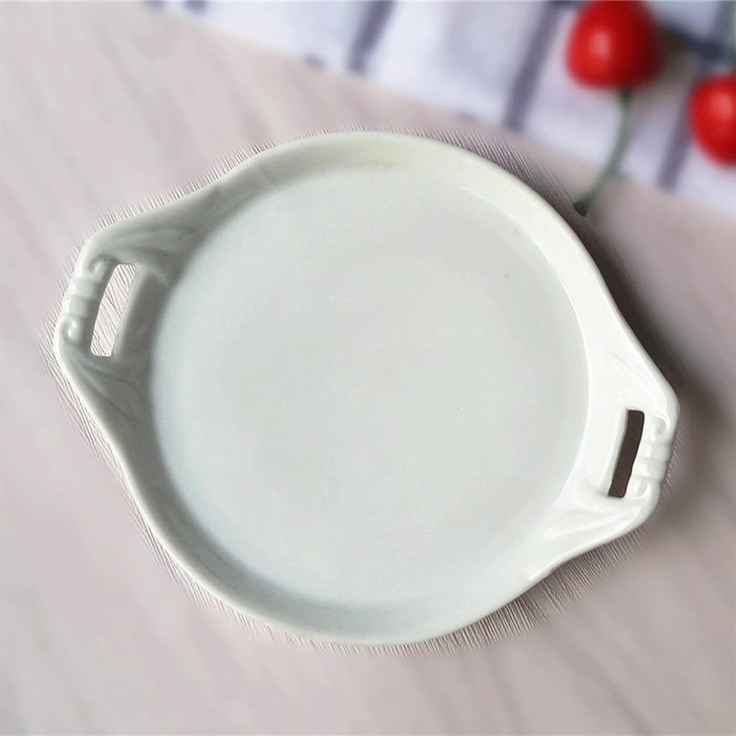 butter dish White Butter Dish with Lid, Ceramic Butter Container for Cakes and Snacks, Butter Dish Is a Best Gift for Friends and Family Butter Plate