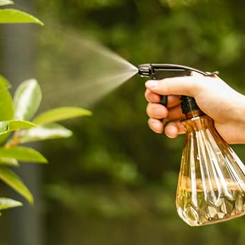 2 Pcs Spray Bottles for Cleaning, Plant Misting, 500ml Empty Spray Bottle with Adjustable Spray Head for Mist, Stream, OFF- Water Spray Bottles for Home Cleaning, Garden, Plants, Hairdressing