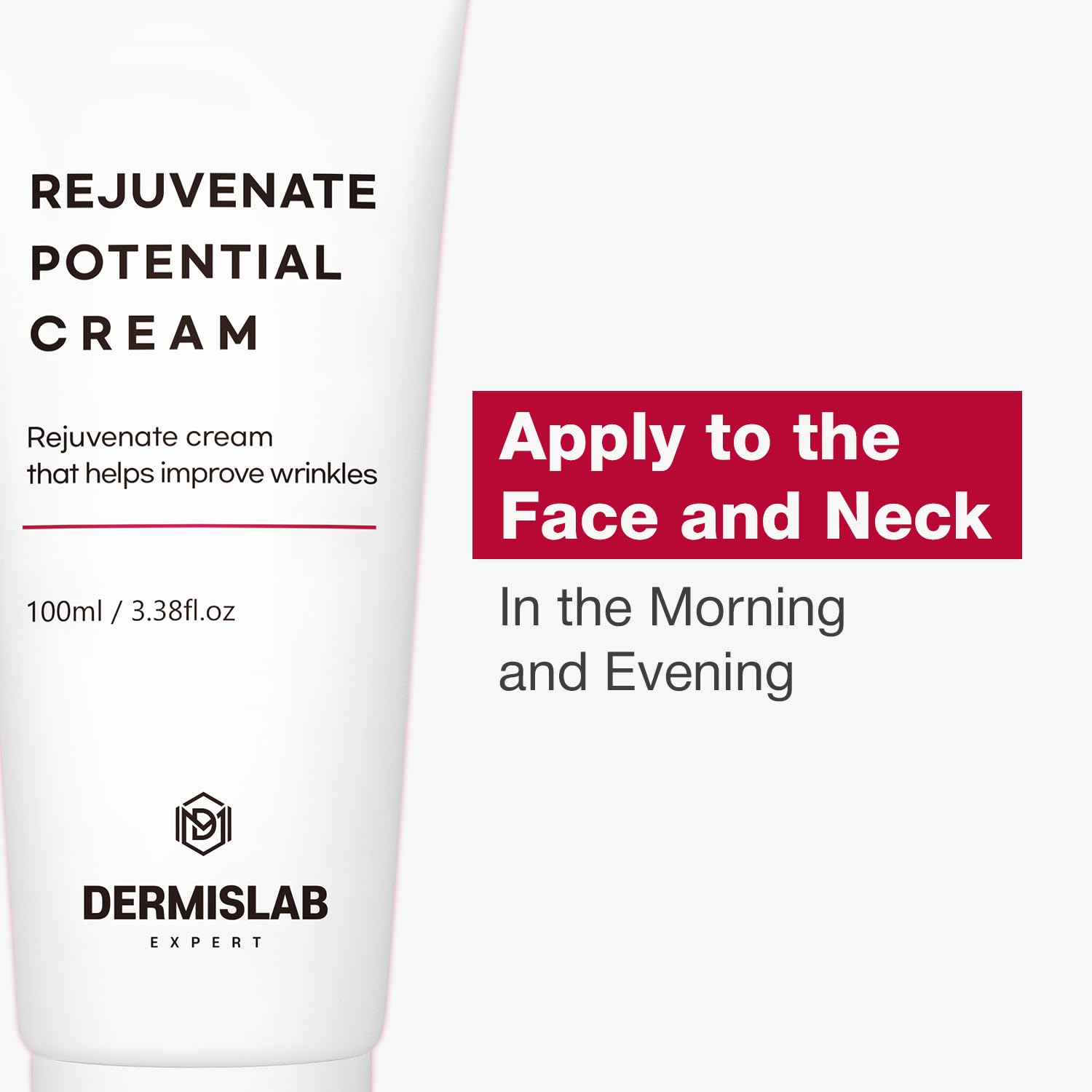 Rejuvenate Potential Cream – Korean Skincare Collagen & Hyaluronic Acid Firming Hydration Face Cream | 100 ml / 3.38 oz - Image 6