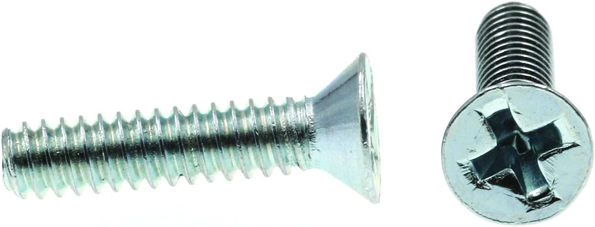 Prime-Line 9000341 Machine Screws, Flat Head, Phillips Drive, #4-40 X 1/2 In., Zinc Plated Steel (100 Pack)