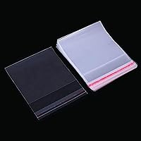 Vista 5 de 1000 bolsas de celofán transparentes de 3 x 3 pulgadas, bolsas de sellado cuadradas resellables para panadería, galletas, dulces, tarjetas de jabón