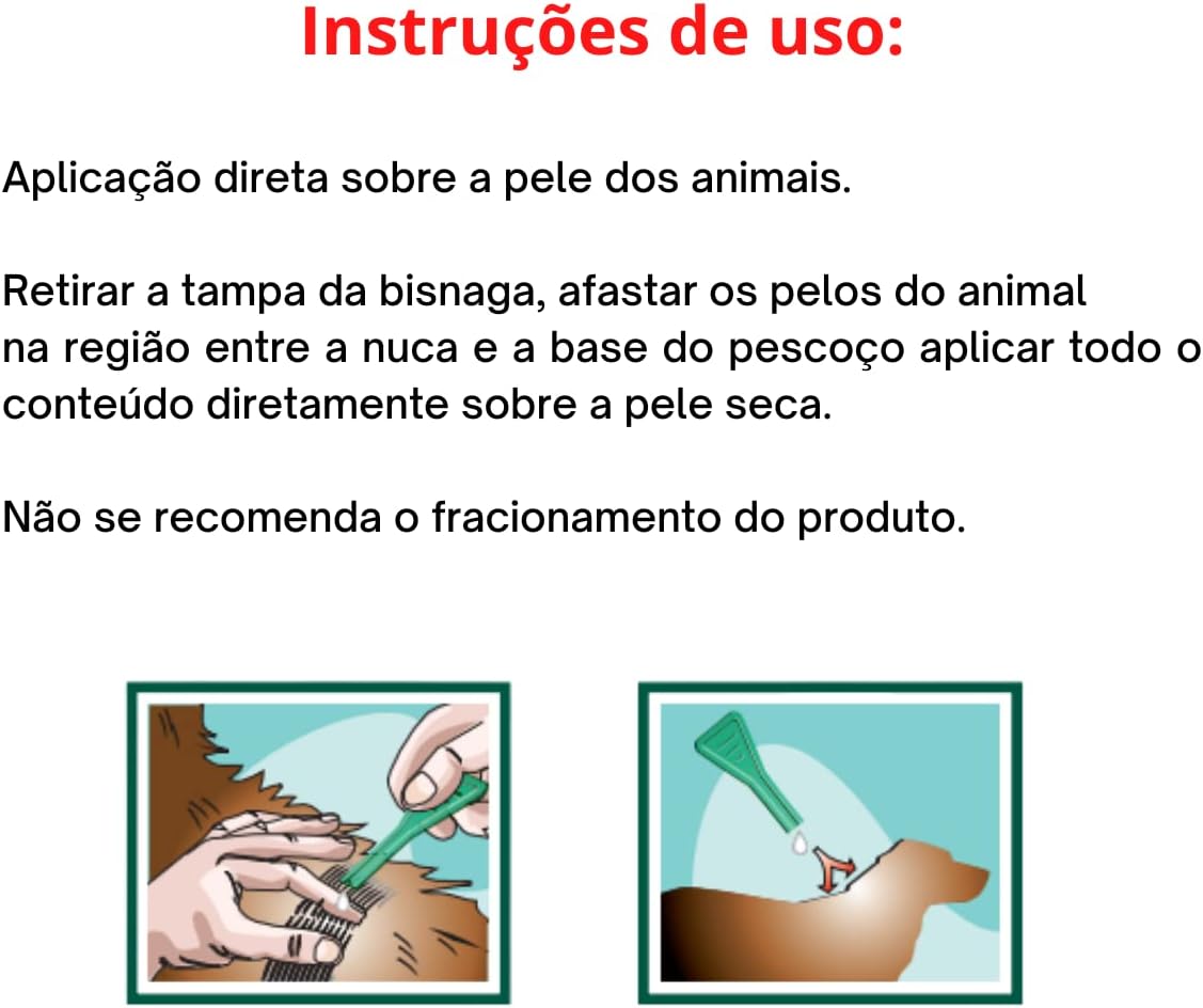 Ceva - Combo Fiprolex Drop Spot Antipulgas para Cães até 10kg - 0,67ml
