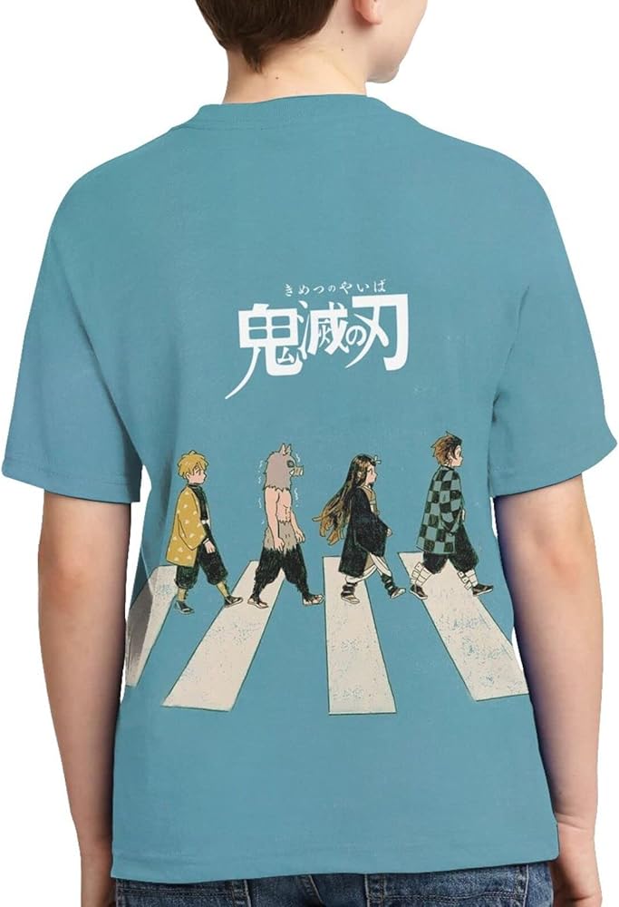 Anime shirts boys Clearance