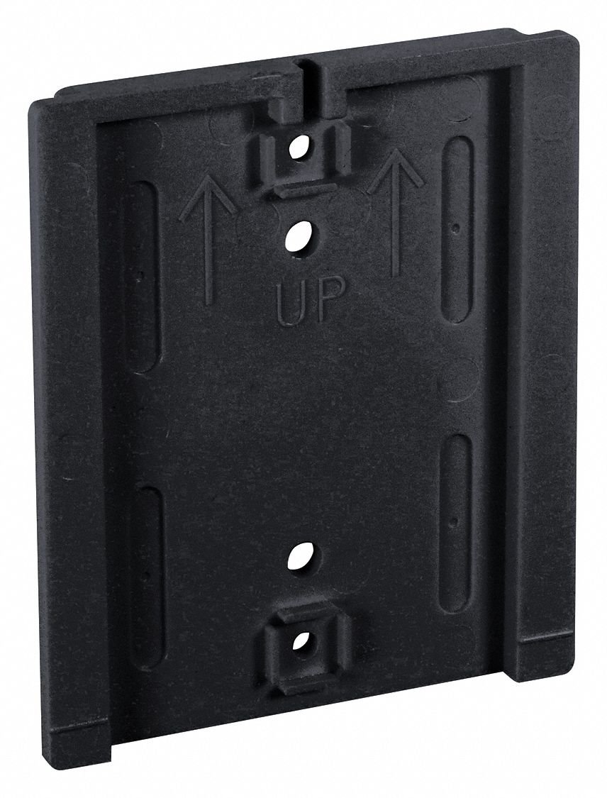 Black Wall Mount Plate for WM412