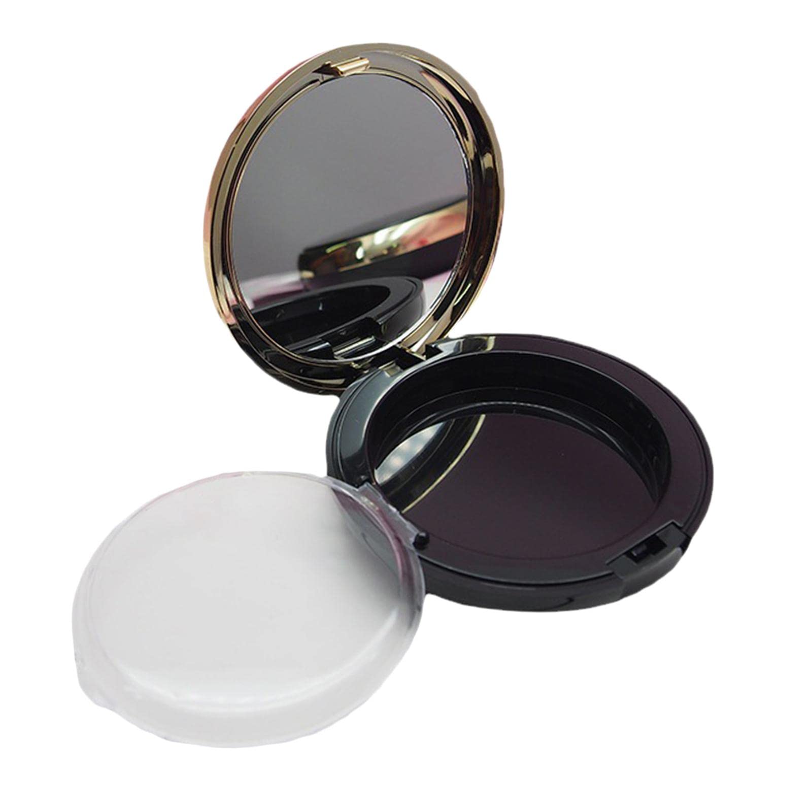 Cosmetic Empty Highlighter Case Holder Travel Container Lid with Mirrorbronzers Highlighters Face Makeup Health-image-11