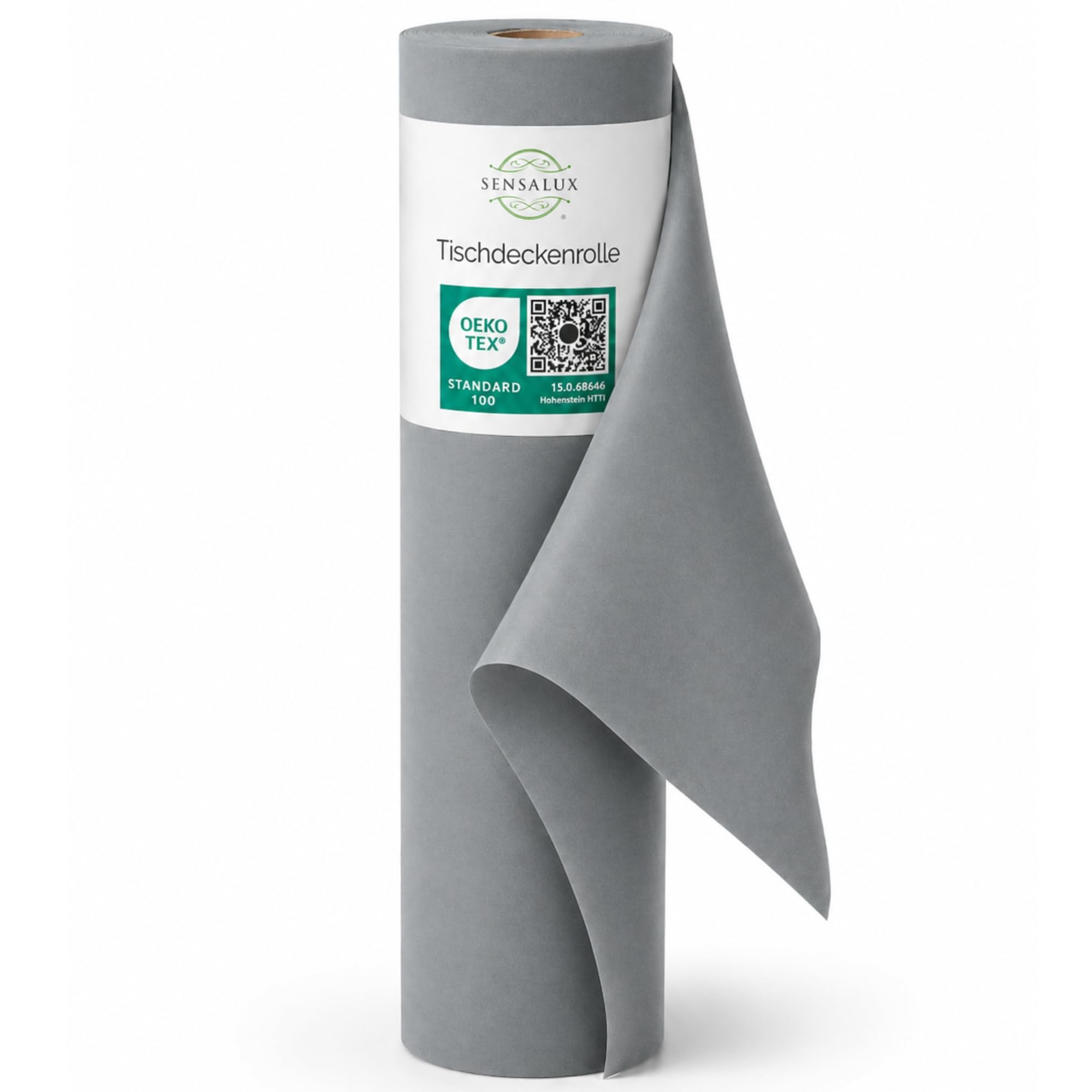 Sensalux Vlies Tischdeckenrolle Grau 0,99 x 25 m