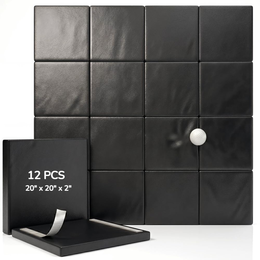 Photo 1 of JOHEJOHE 12 PCS Golf Wall Padding Panels
