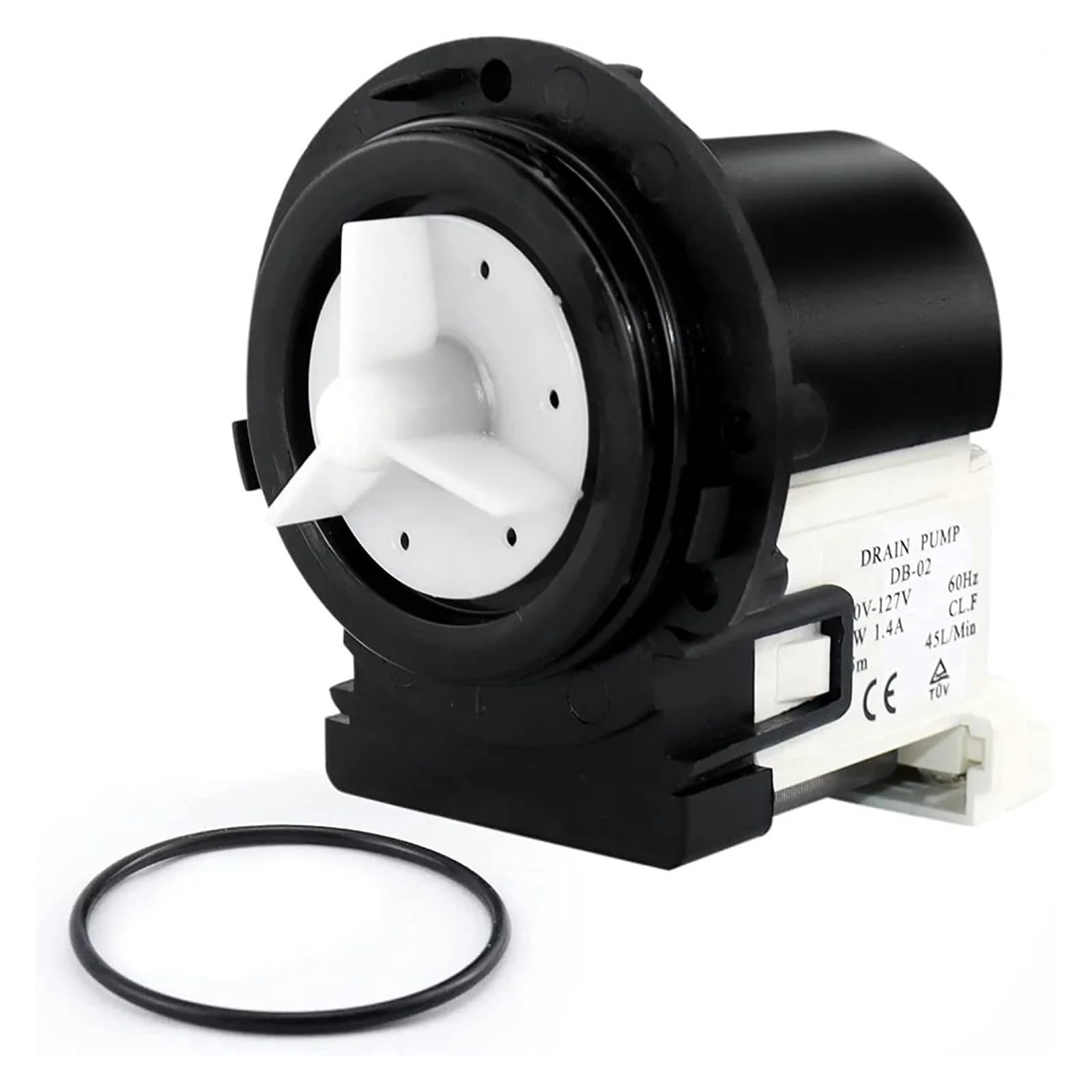 Bomba Desagüe Lavadora Compatible con Ken-more 4681EA2001T 4681EA1007D 120V