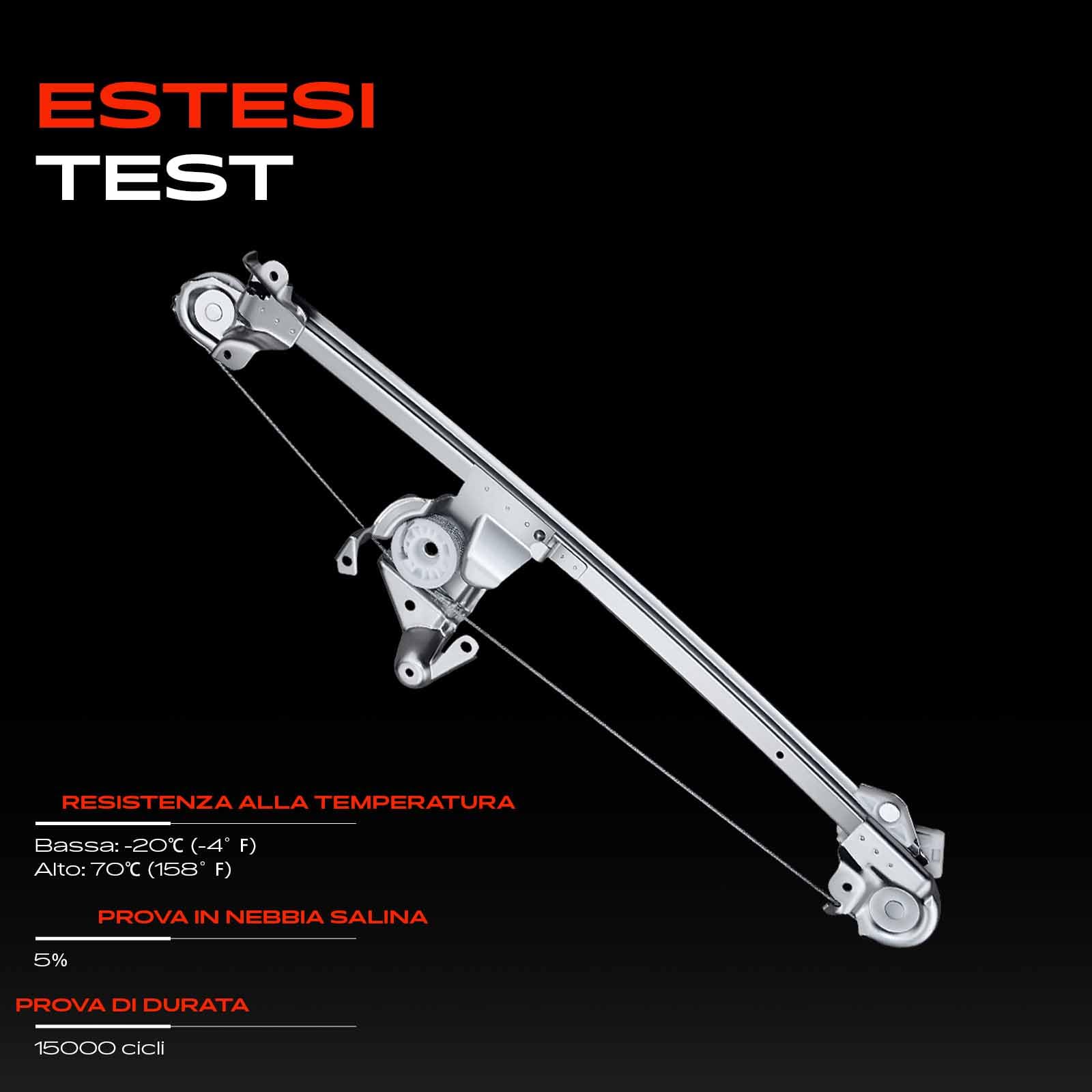 Frankberg Regolatore alzacristalli posteriore sinistro 2107301546 | Compatibile con: Classe E, modello T, S210, Classe E W210
