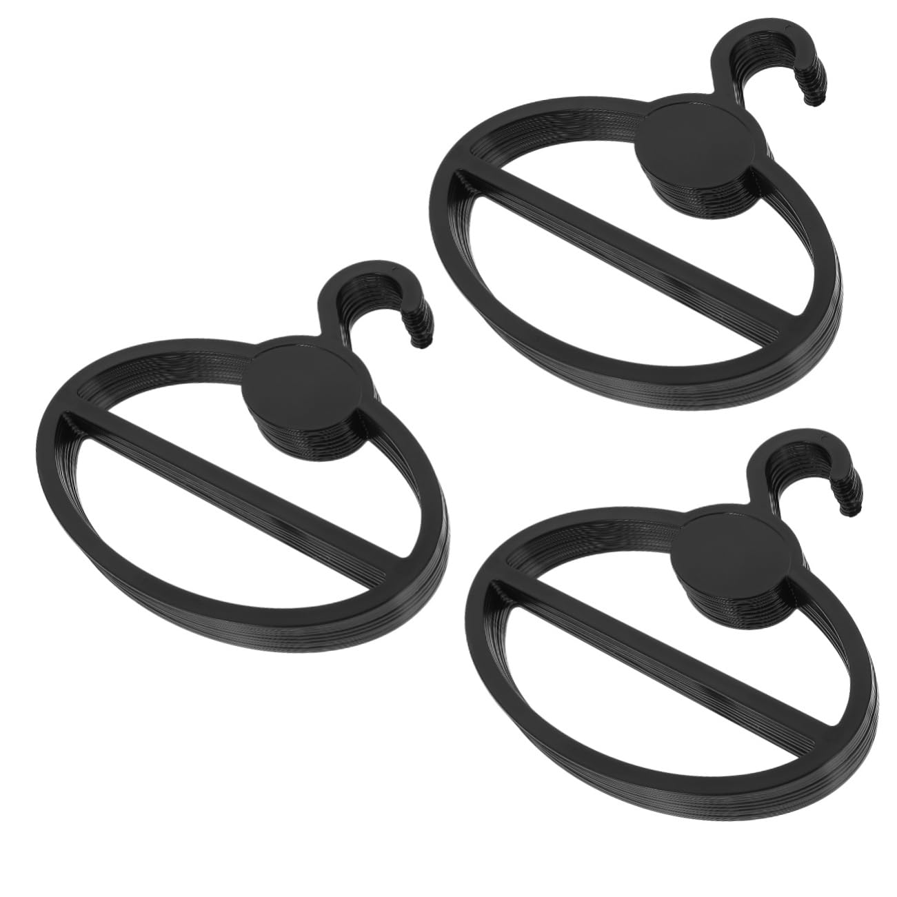 MAGICLULU 30pcs Scarf Organizer Tie Hanger for Scarf Hanging Racks for Closet Organization
