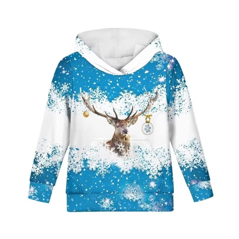 AmzPrint Girls Polka Dot Hoodie Yellow Pullover Long Sleeve Lightweight Fall Winter Fashion Hoodies Sweatshirt With Pocket