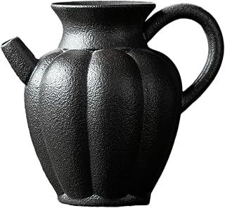 Taza de cerámica china de 250 ml, juego de té vintage de lujo, cerámica de estilo zen, color negro