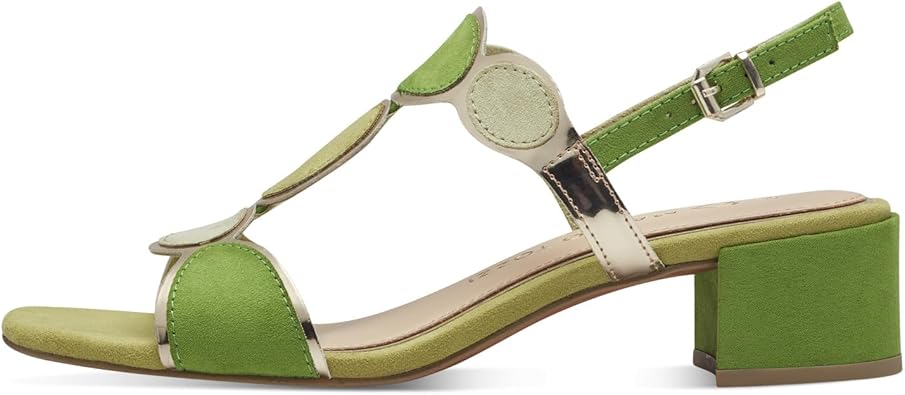 MARCO TOZZI Heeled Sandal by Guido Maria Kretschmer 2-28230-42 dames, Pink Comb, 39 EU