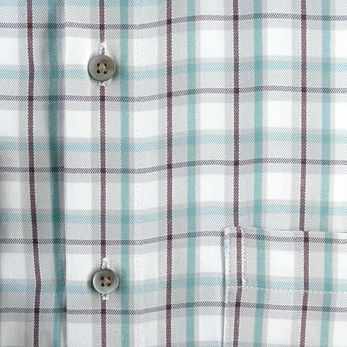 Image of 7-DAYS Men's Premium Checks Formal Shirt - Cotton Rich, Regular Fit, Full Sleeve, with Pocket, Wrinkle Resistant - Stylish Office & Everyday Wear.