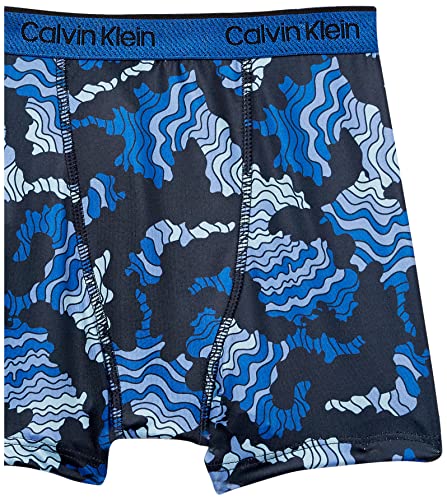 Image of Calvin Klein Kids Boys' Performance Boxer Brief Underwear 2-Pack