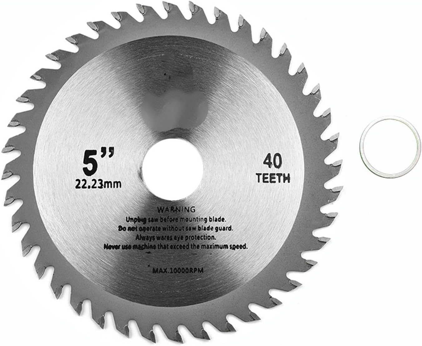 Circular Saw Blade Metal Cutting Saw Blade 5 Inch Circular Saw Blade Wood Cutting Disc Multi Cutter for Woodworking Oscillating Tool Angle Grinder Accessories