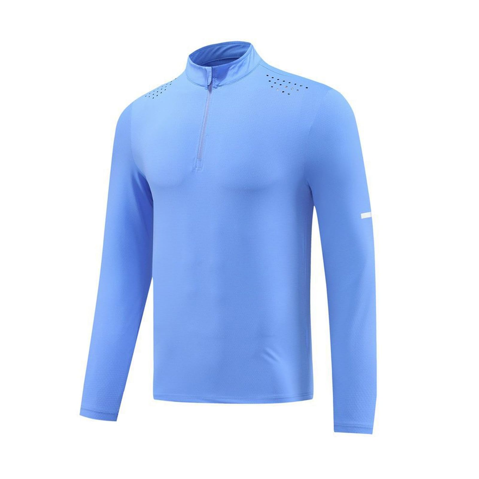 Haut confortable pour la gym et parcours de golf en pull zippé - 8