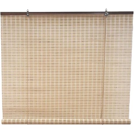 Amazon ロールスクリーン おしゃれ 麻スクリーン ベージュ W H135cm 1枚 Dksk ロールスクリーン